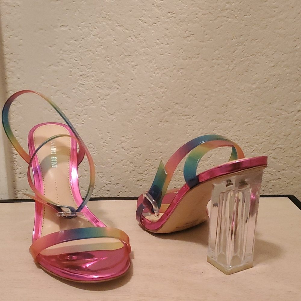 Colorful Strappy Heels